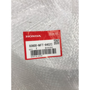 Habillage arrière pour HONDA SILVER WING 400 83600-MFT-640ZC