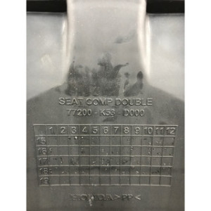 Selle pour HONDA SH 300 2017 77200-K53-D000