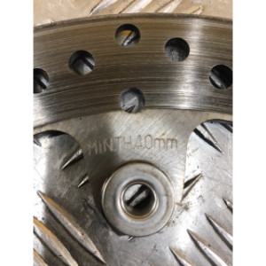 Disque de frein avant pour BMW F 800 R 2015