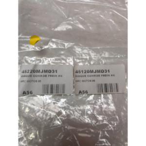 Disques de frein avant droit pour HONDA VFR 800 45120-MJMD31