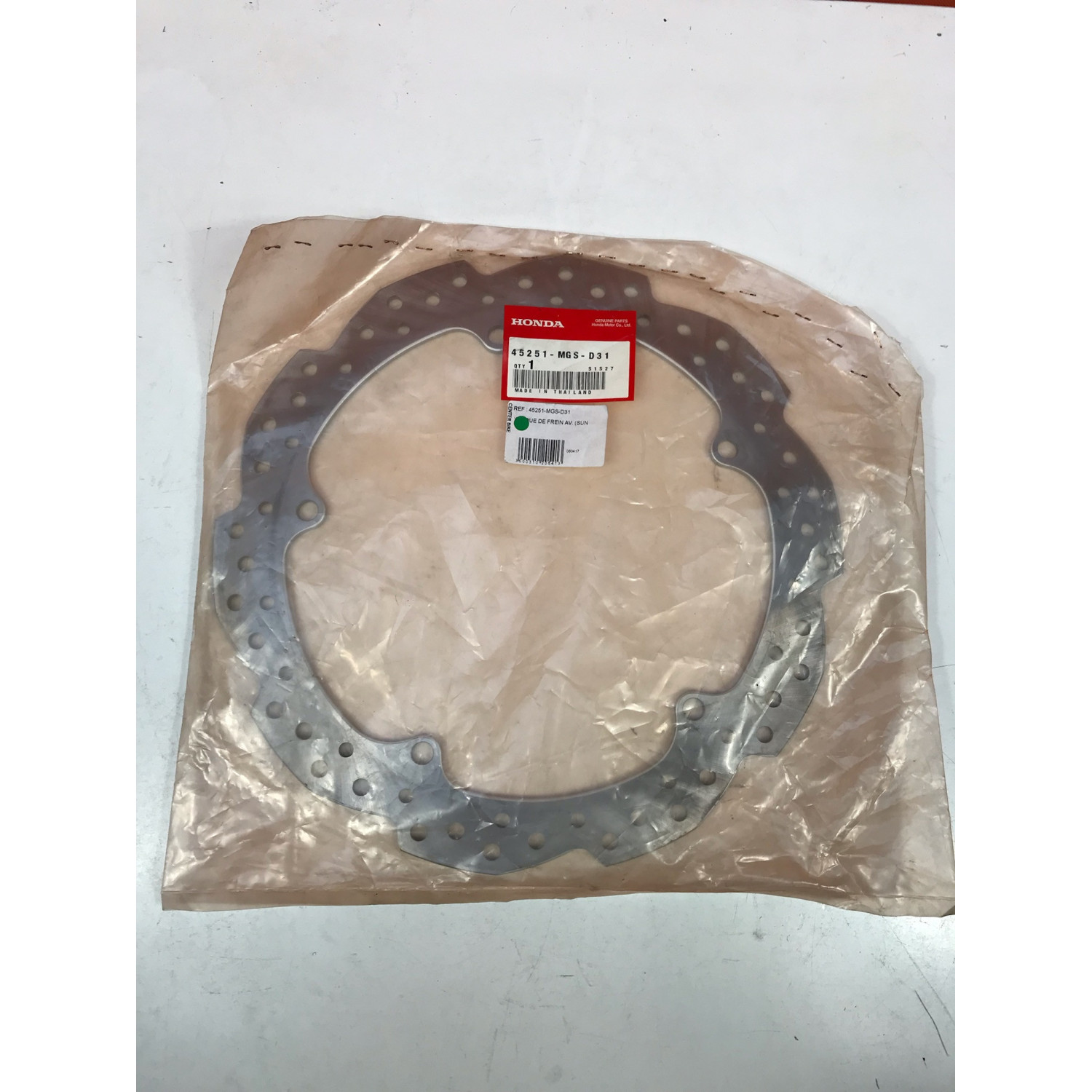 Disques de frein avant droit pour HONDA CTX 700 45251-MGS-D31