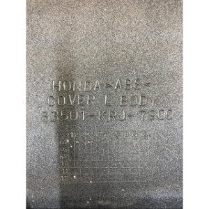 Demi coque arrière gauche pour HONDA S-wing 125 2008 83501-KRJ-7900