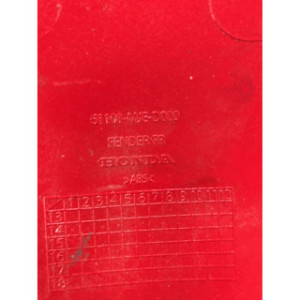 Garde boue avant pour HONDA CBF 650 61101-MJE-D000