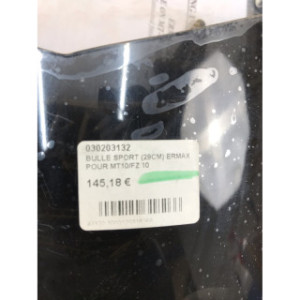 Bulle pour YAMAHA MT 10 2017