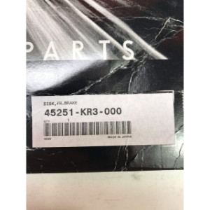 Disques de frein avant droit pour HONDA REBEL 250 45251-KR3-000