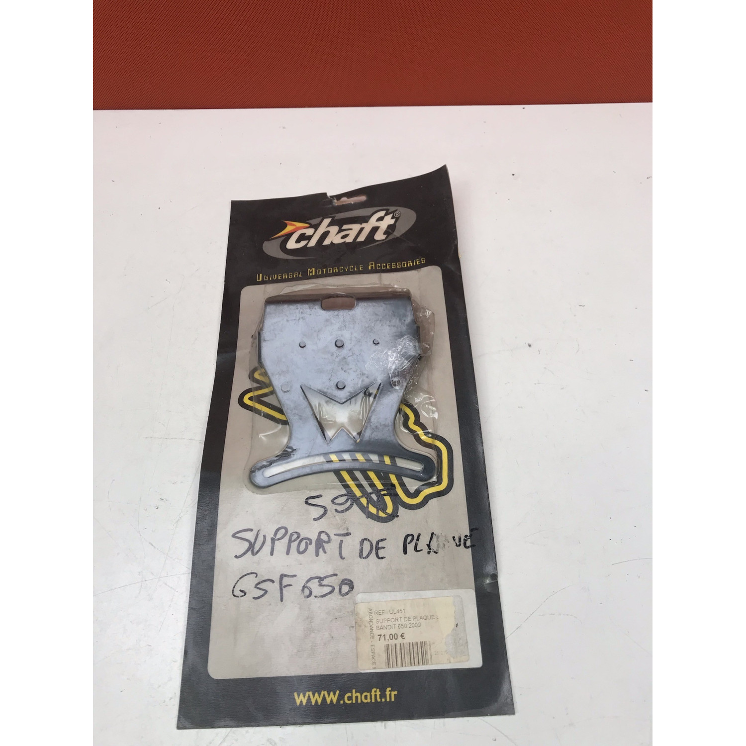 Support de plaque d'immatriculation pour SUZUKI GS F UL451