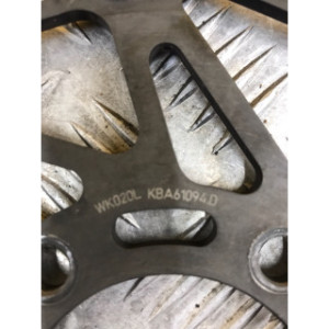 Disque de frein avant pour SUZUKI GSXR 1000 2003