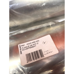 Silencieux échappement pour HONDA CBF 600 18325-MBZ-K00