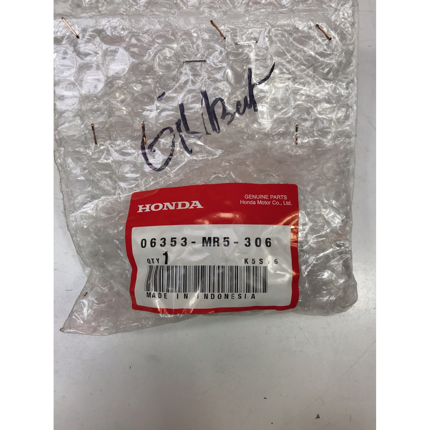 Plaquettes de frein pour HONDA CB 500 06353-MR5-306