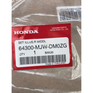 Protection laterale avant droite pour HONDA CBR 500 R 64300-MJW-DMOZG