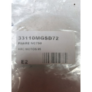 Phare avant pour HONDA NC 700 2025 33110-MGS-D72