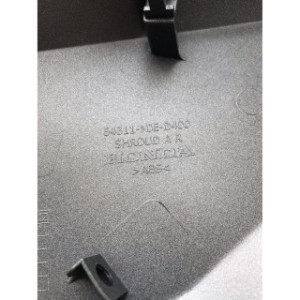 écope ouïe de radiateur droite pour HONDA CB 650 64310-MJE-D40ZJ