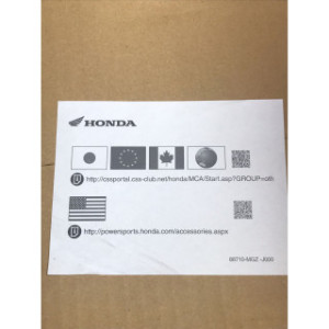 Porte bagage arrière pour HONDA CMX REBEL ABS 08L70-K87-J00