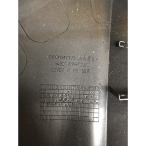 Flanc avant droit pour HONDA FORZA 350 2023 64501-k1b-t200