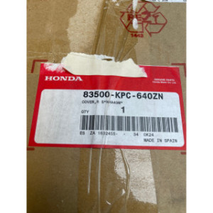 Cache latéral arrière sous selle droit pour HONDA XL LM 125 83500-KPC-640ZN