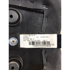 Selle passager pour HARLEY DAVIDSON FXBR SOFTAIL BREAKOUT 52400223