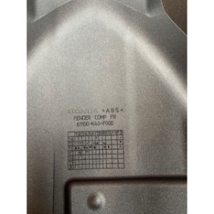 Garde boue avant pour HONDA FORZA 125 2015 61100-K40-F00ZA