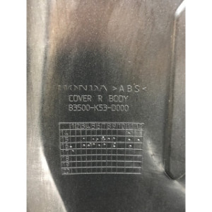 Demi coque arrière droite pour HONDA SH 300 2017 83500-K53-D000