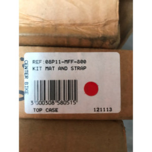 Kit tapis et sangles de top case pour HONDA CBF 1000 2025 08P11-MFF-800