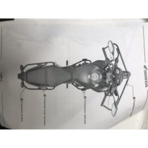 Complete Driving School Kit pour HONDA CB 650 08000-650-KME