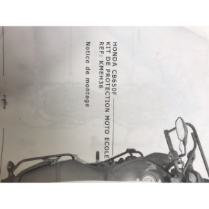 Complete Driving School Kit pour HONDA CB 650 08000-650-KME