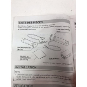 Kit de poignées chauffantes pour HONDA VFR 800 08T50-MGE-800