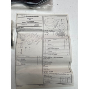 Support de top case pour HONDA PCX 125 08L42-KWN-800